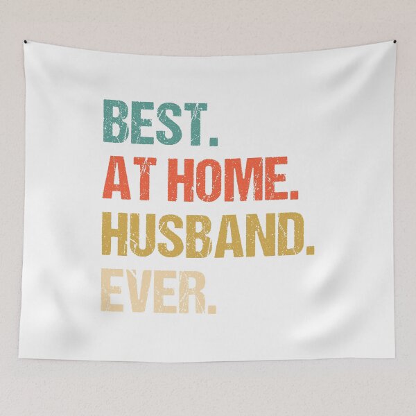 Artikelvorschau, Best At Home Ehemann Ever Distressed Design Lustiger Ehemann entworfen und verkauft von naworas.