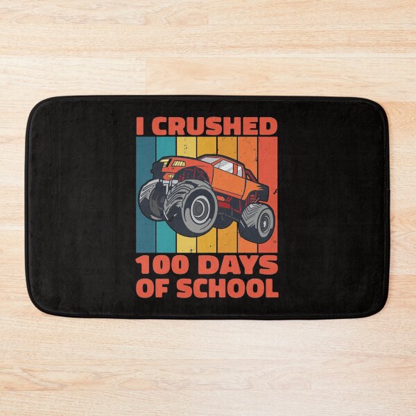 Item preview, I Crushed 100 Days Of School for Boys Monster Truck designed and sold by solimangomaa.