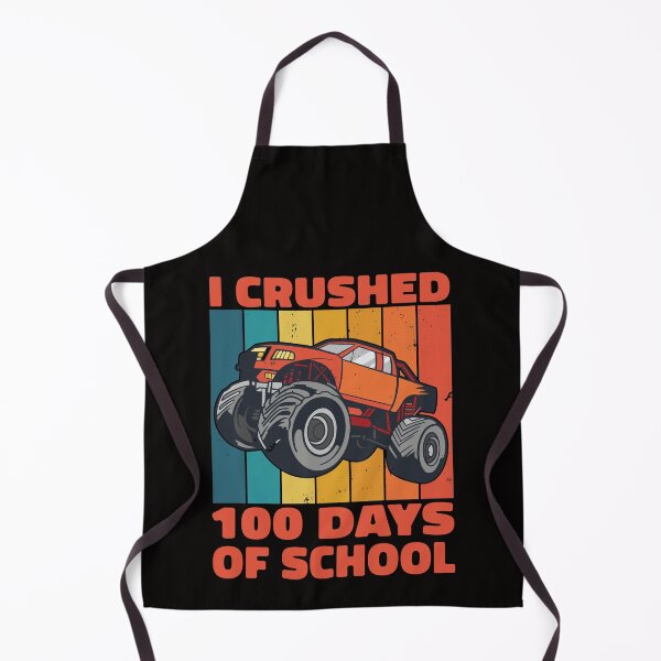Item preview, I Crushed 100 Days Of School for Boys Monster Truck designed and sold by solimangomaa.
