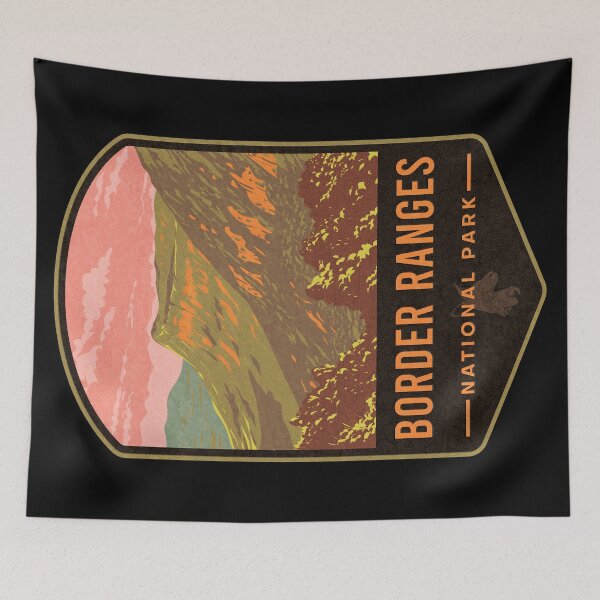 Item preview, Border Ranges National Park designed and sold by JordanHolmes.