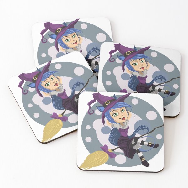 Item preview, Halloween Witch Pretty Witch Girl Character designed and sold by Abdennaim.