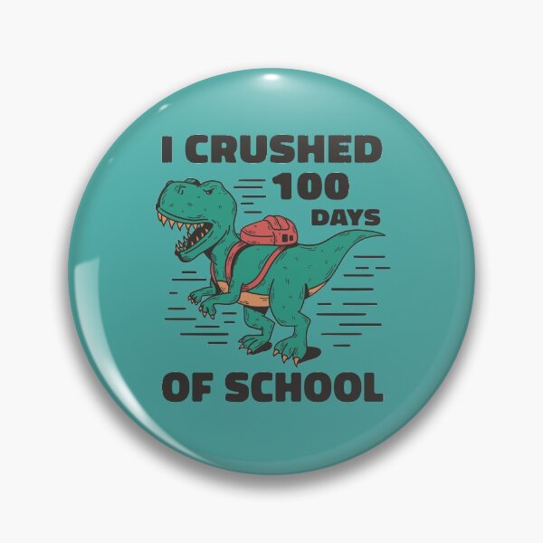 Item preview, I Crushed 100 Days Of School for Boys Dinosaur designed and sold by solimangomaa.