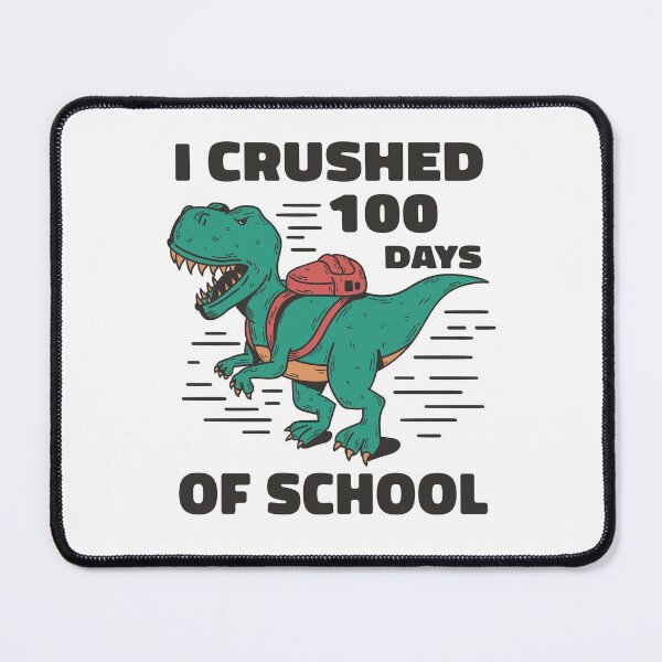 Item preview, I Crushed 100 Days Of School for Boys Dinosaur designed and sold by solimangomaa.
