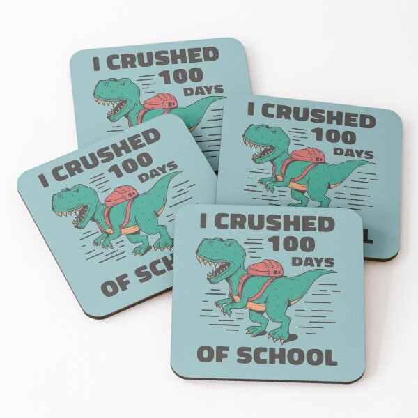 Item preview, I Crushed 100 Days Of School for Boys Dinosaur designed and sold by solimangomaa.