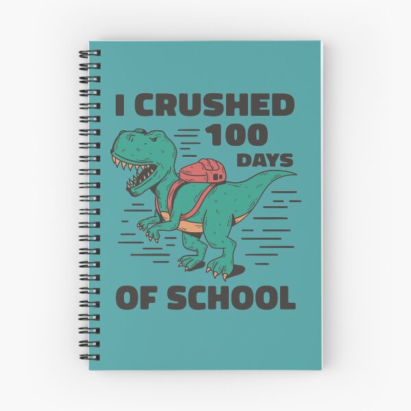 Item preview, I Crushed 100 Days Of School for Boys Dinosaur designed and sold by solimangomaa.