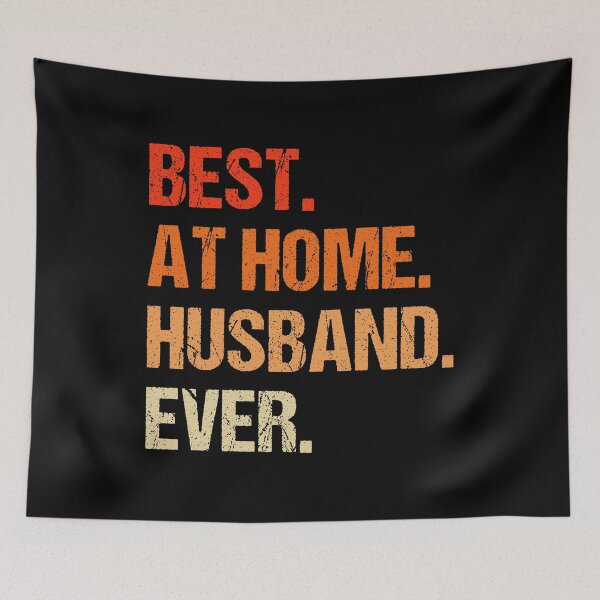Artikelvorschau, Best At Home Ehemann Ever Distressed Design Lustiger Ehemann entworfen und verkauft von naworas.