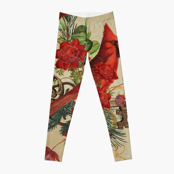 Vintage Cardinal Leggings