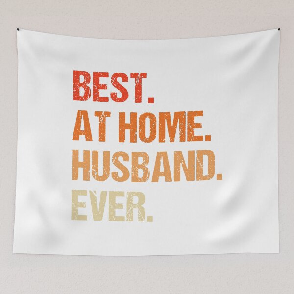 Artikelvorschau, Best At Home Ehemann Ever Distressed Design Lustiger Ehemann entworfen und verkauft von naworas.
