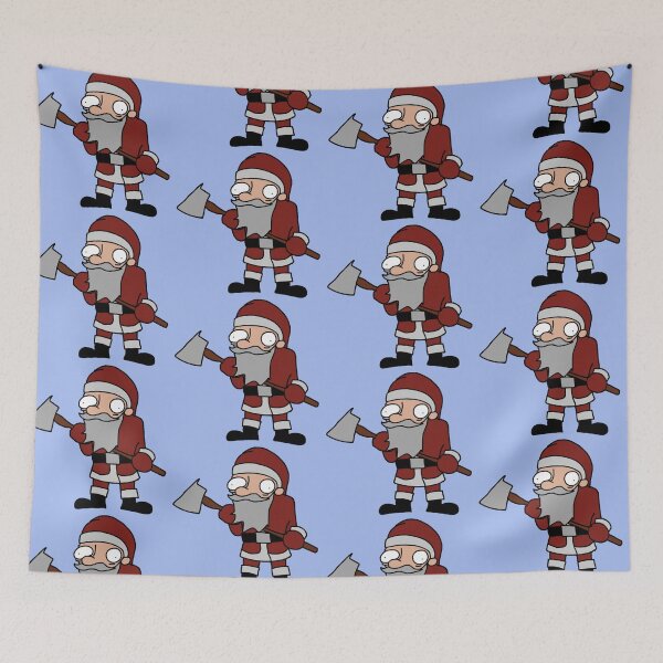 Item preview, Axe murderer santa designed and sold by TurpleDinosaur.