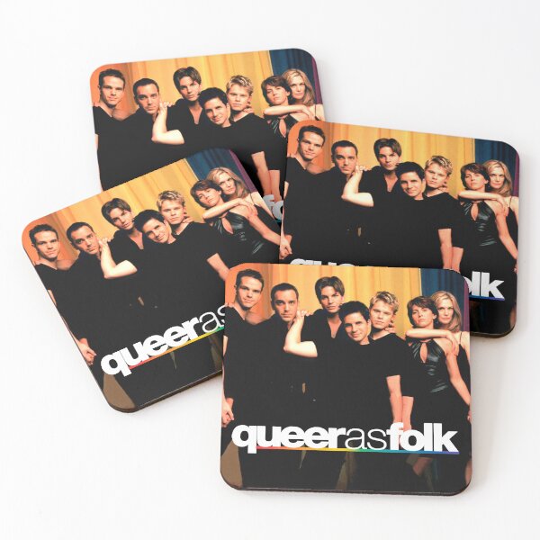 Item preview, Queer as folk All Black designed and sold by GroupieClub.