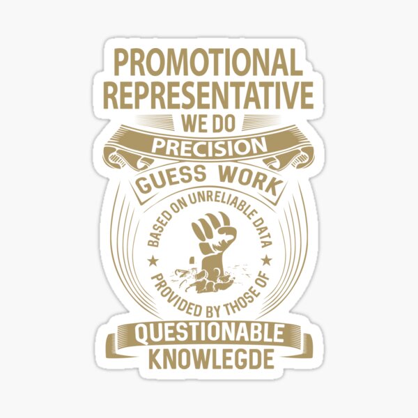 Item preview, Promotional Representative T Shirt - We Do Precision Job Gift Item Tee designed and sold by paneczkopat.