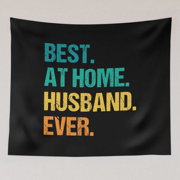 Artikelvorschau, Best At Home Ehemann Ever Distressed Design Lustiger Ehemann entworfen und verkauft von naworas.