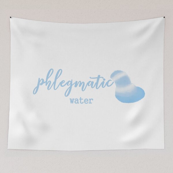 Item preview, Phlegmatic - water - temperament designed and sold by Heloisa Facchin.