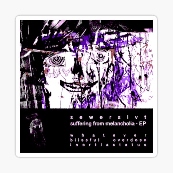 Artikel-Vorschau von Sewerslvt leidet unter Melancholie Albumcover, designt und verkauft von DesignAnchor.