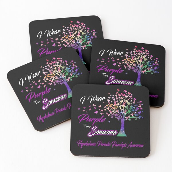 Item preview, Ribbon Tree I Wear Purple For Someone Hypokalemic Periodic Paralysis Awareness designed and sold by Tadmab.