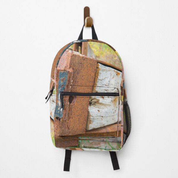 Item preview, Rusting Steel and Old Wooden Infrastructure designed and sold by Bill Spengler's Photographic Thoughts.
