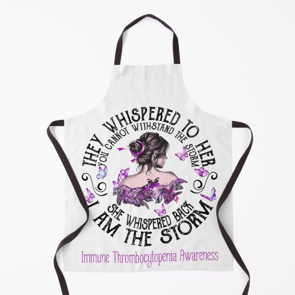 Item preview, Women Immune Thrombocytopenia Warrior I Am The Storm designed and sold by Grooffos.