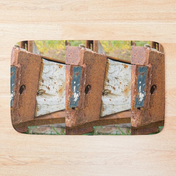 Item preview, Rusting Steel and Old Wooden Infrastructure designed and sold by Bill Spengler's Photographic Thoughts.