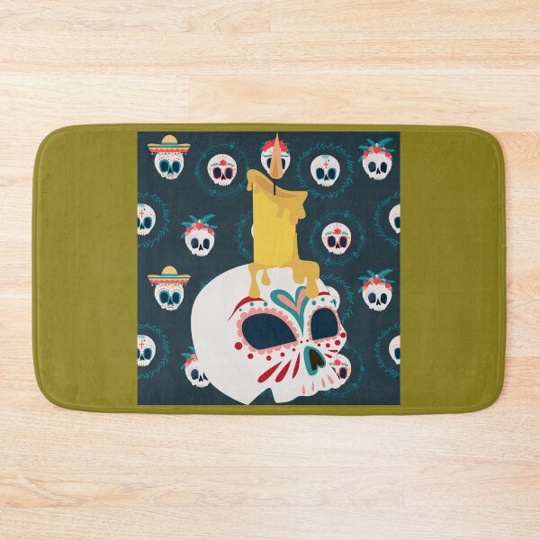 Item preview, Skeleton head candle designed and sold by Inspieation.