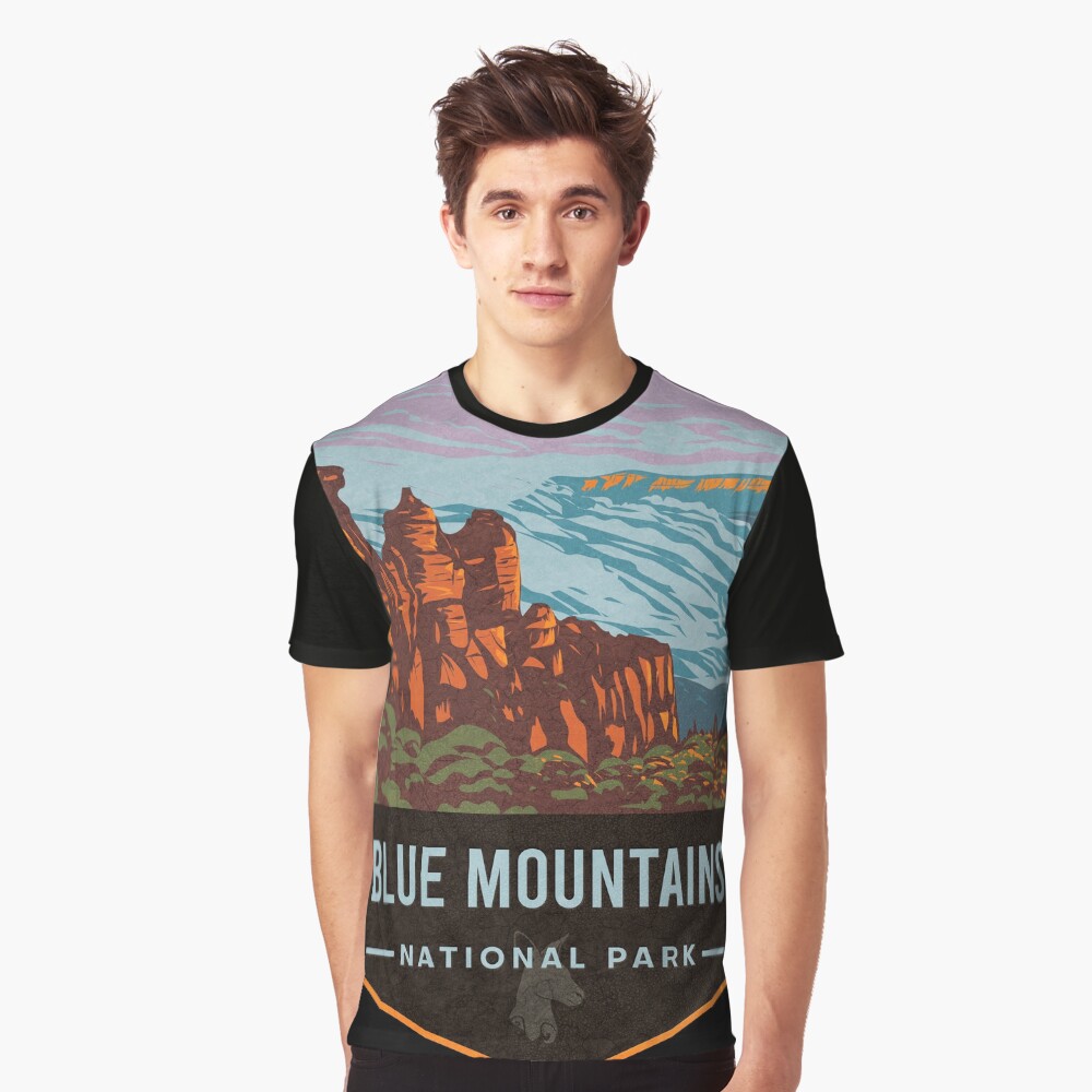 Vista previa del artículo con la obra «Camiseta gráfica», diseñado y vendido por JordanHolmes.