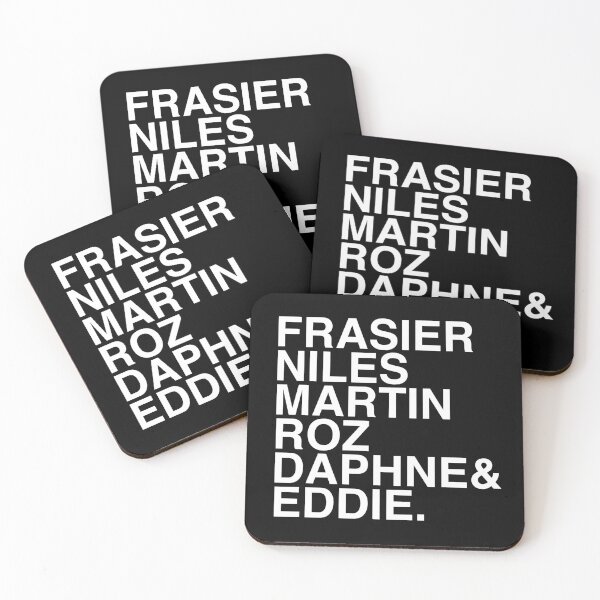 Item preview, Frasier Niles Martin Roz Daphne & Eddie designed and sold by barrelroll909.