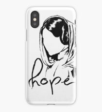 Princess Leia "hope" iPhone Case