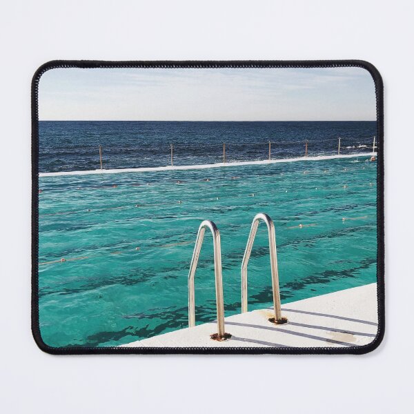 Item preview, Tropical Turquoise Blue Swimming Pool  designed and sold by newburyboutique.