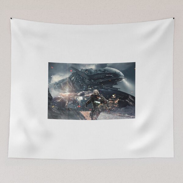 Item preview, Alien Invasion Space Scene designed and sold by jamcaYT.