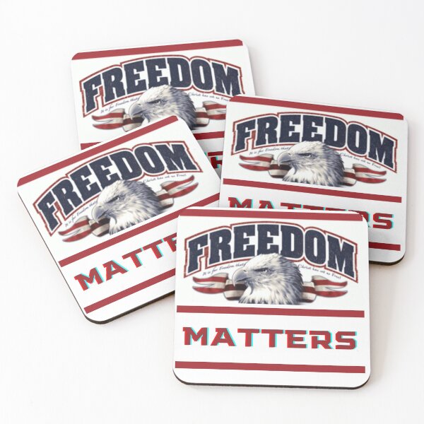 Item preview, FREEDOM MATTERS designed and sold by forgodandcountr.