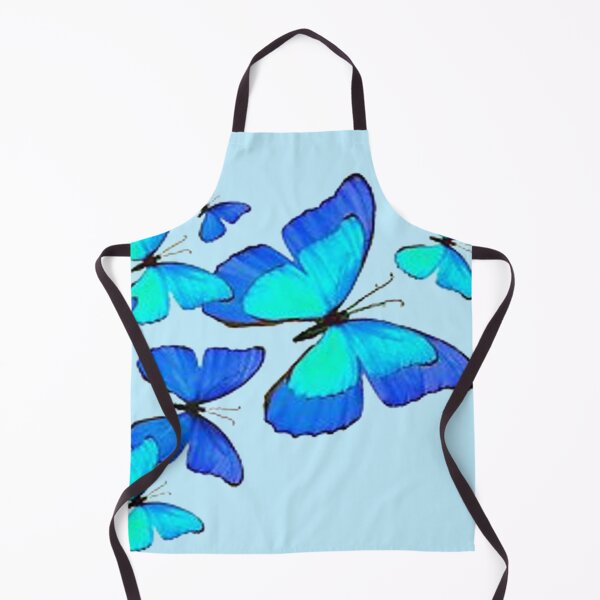Item preview,  BLUE ON BLUE BUTTERFLY PATTERNS ART   designed and sold by sharlesart.