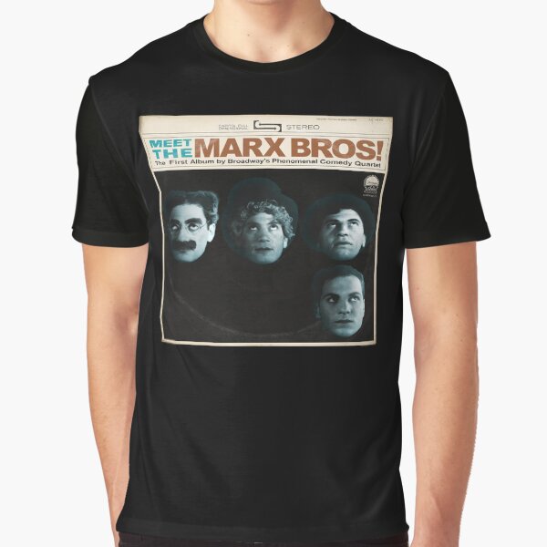 Vista previa del artículo con la obra «¡CONOZCA A LOS HERMANOS MARX!», diseñado y vendido por SpruceTavern.