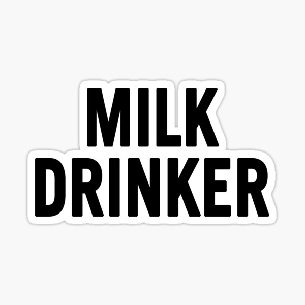 Item preview, Milk Drinker designed and sold by Cotton Jam.