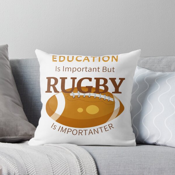 Item preview, EDUCATION IS IMPORTANT BUT RUGBY IS IMPORTANTER designed and sold by Innovational.