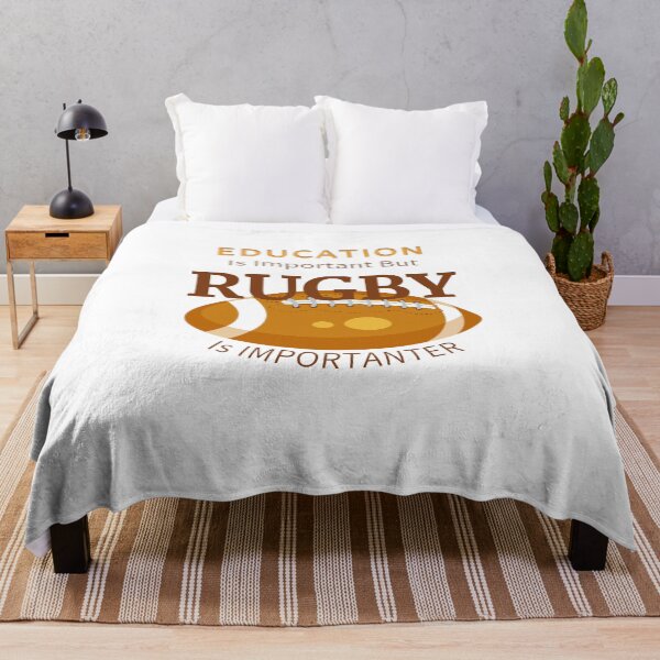 Item preview, EDUCATION IS IMPORTANT BUT RUGBY IS IMPORTANTER designed and sold by Innovational.