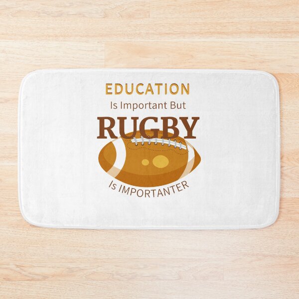 Item preview, EDUCATION IS IMPORTANT BUT RUGBY IS IMPORTANTER designed and sold by Innovational.