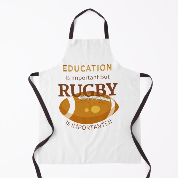 Item preview, EDUCATION IS IMPORTANT BUT RUGBY IS IMPORTANTER designed and sold by Innovational.