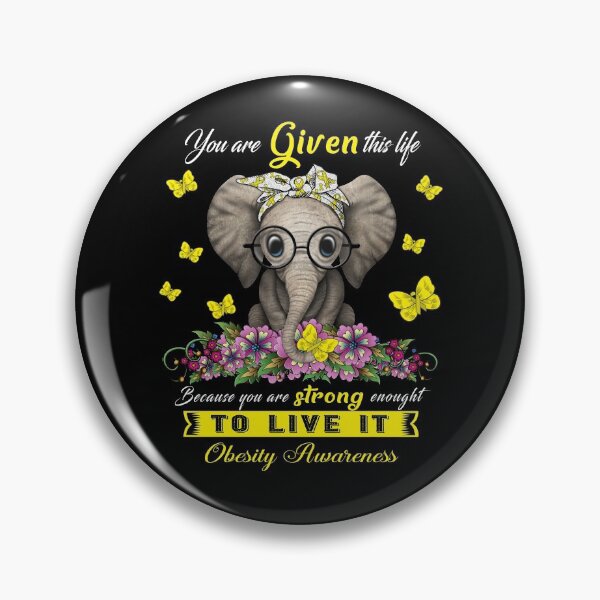 Item preview, Obesity Warrior Cute Elephant Lover Gifts designed and sold by Adropine.