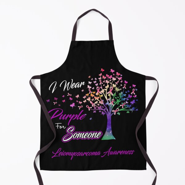 Item preview, Ribbon Tree I Wear Purple For Someone Leiomyosarcoma Awareness designed and sold by Tadmab.