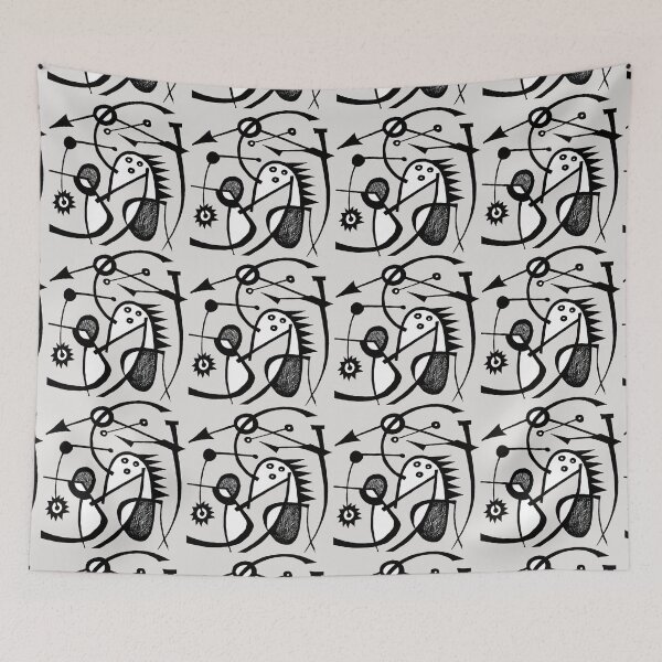 Item preview, " Gëstu Xam" - Contemporary African Abstract Art Surrealist Design -  designed and sold by Tony Cisse.