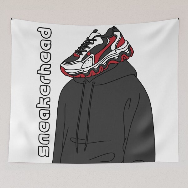 Item preview, Sneakerhead Black and Red designed and sold by MadeByBeata.