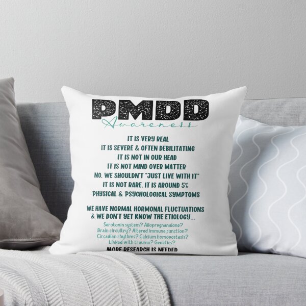 Item preview, PMDD Awareness, more research needed, 1 in 20, it is very real and often debilitating. designed and sold by Orianah.