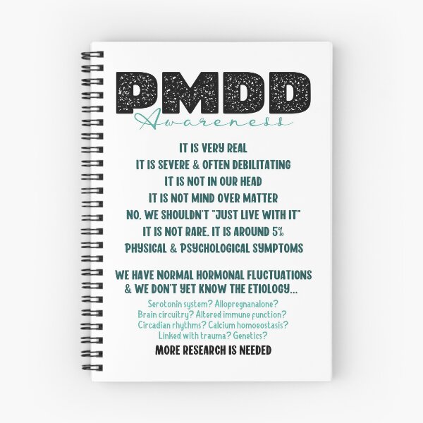 Item preview, PMDD Awareness, more research needed, 1 in 20, it is very real and often debilitating. designed and sold by Orianah.