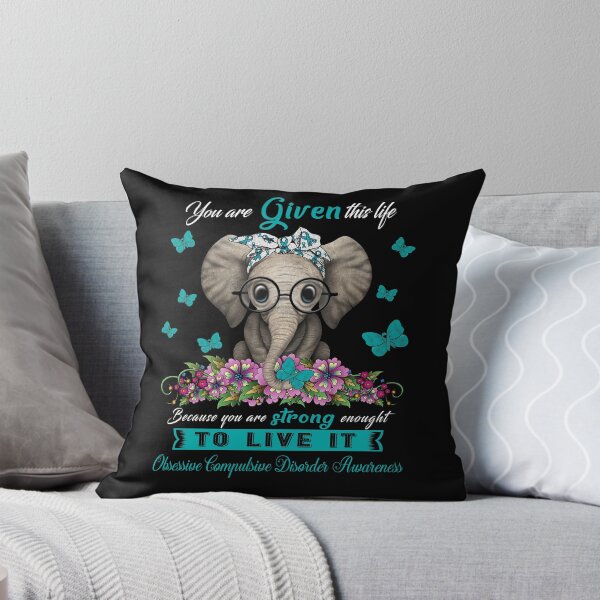 Item preview, Obsessive Compulsive Disorder Warrior Cute Elephant Lover Gifts designed and sold by Adropine.
