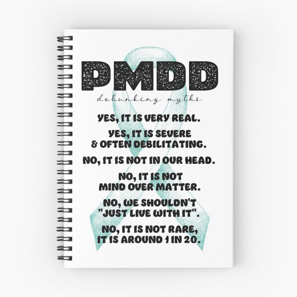 Item preview, PMDD Awareness, more research needed, 1 in 20, it is very real and often debilitating. designed and sold by Orianah.