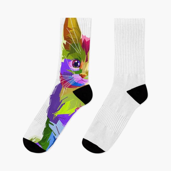 Item preview, Graphic colorful kitty  designed and sold by NoahDea.