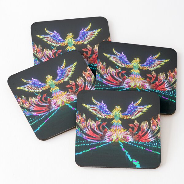Item preview, Colorful bird art light installtion in Lightopia, London designed and sold by WorldScenery.