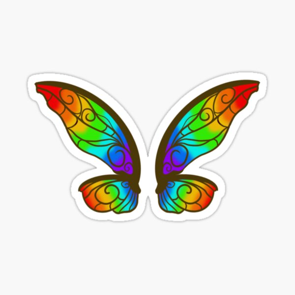 Item preview, Rainbow wings! designed and sold by EternalBlossom1.