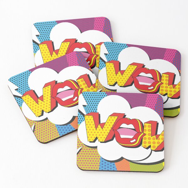 Item preview, Wow pop art comic designed and sold by NoahDea.