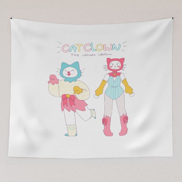 Item preview, cat clown the ultimate life form  designed and sold by Newt Day.