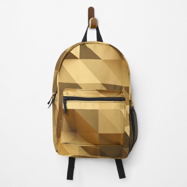 Item preview, Abstract gold triangles geometric pattern designed and sold by cutecrazytshirt.
